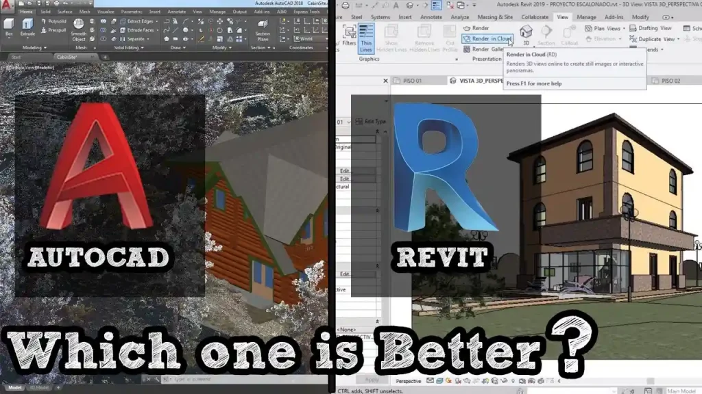 AutoCAD vs Revit